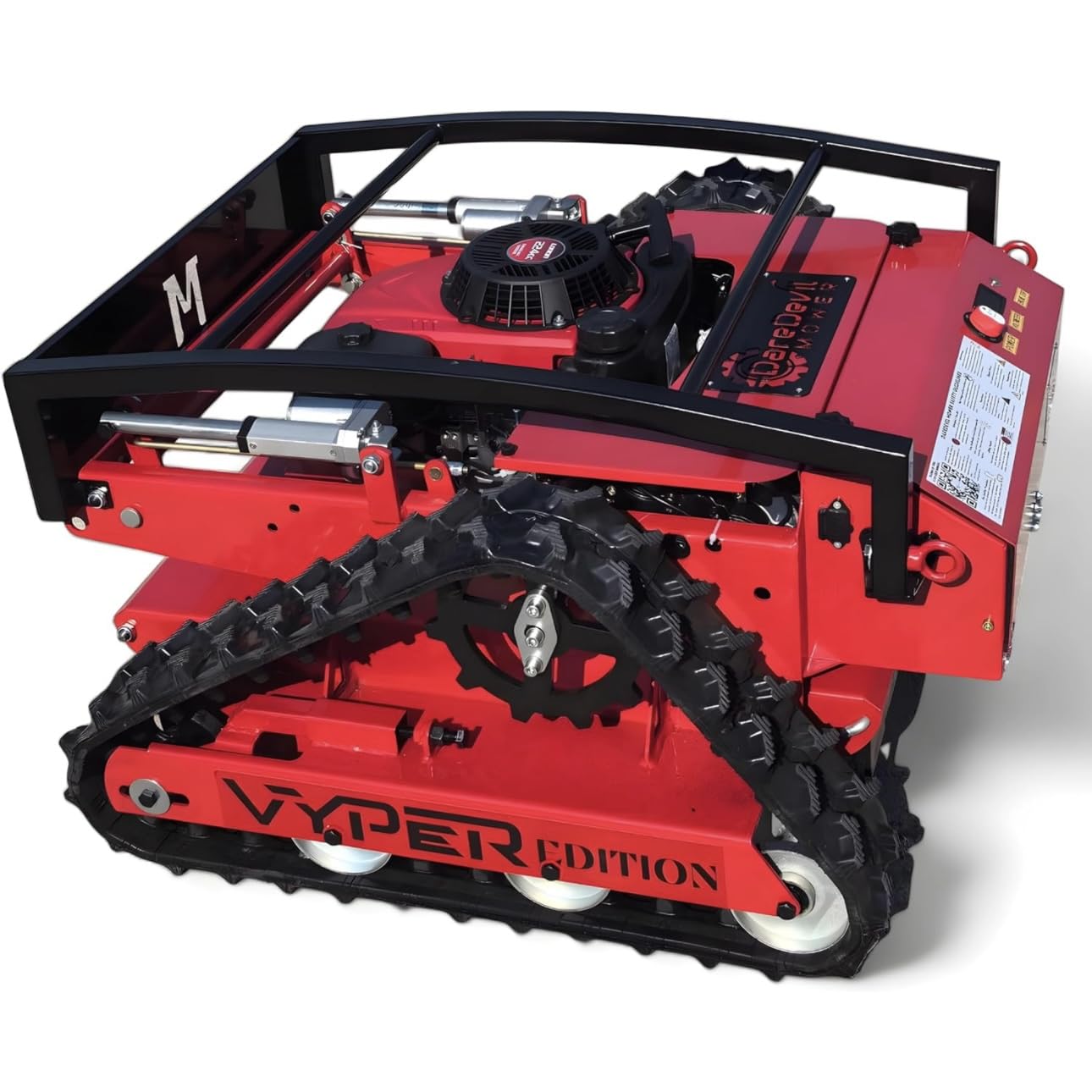 DareDevil Mower Remote Control Lawn Mower | 55° Slope Capability | 22-Inch Cut | Hybrid Self-Charging Dual Battery