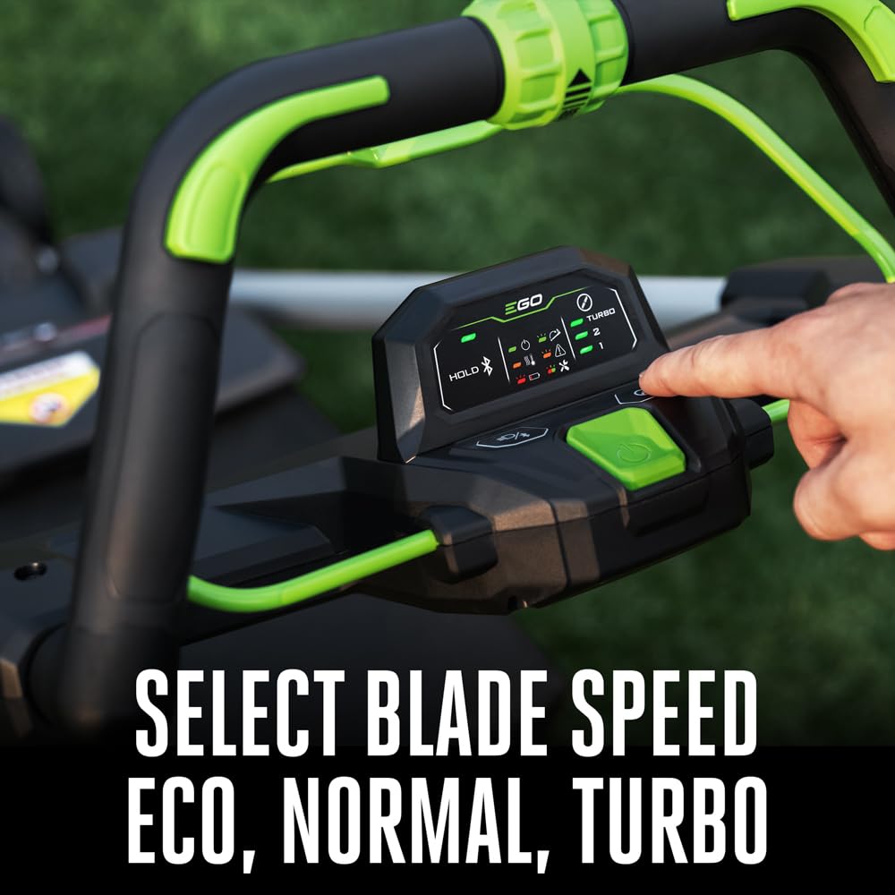 EGO POWER+ Electric Lawn Mower, Self-Propelled Cordless with 22" Aluminum Deck, Select Cut and Touch Drive