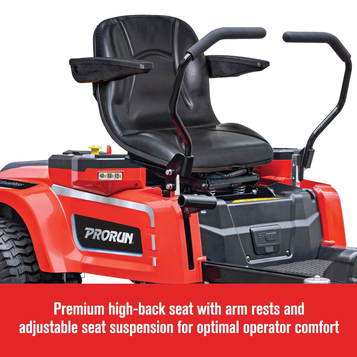 PRORUN 60V Zero Turn Riding Lawn Mower